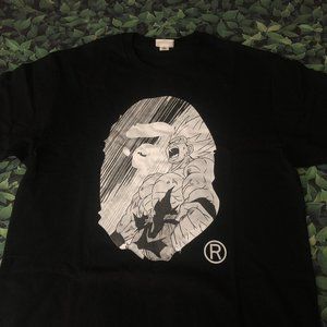 BAPE x Dragon Ball Z Big Ape Head Tee Black